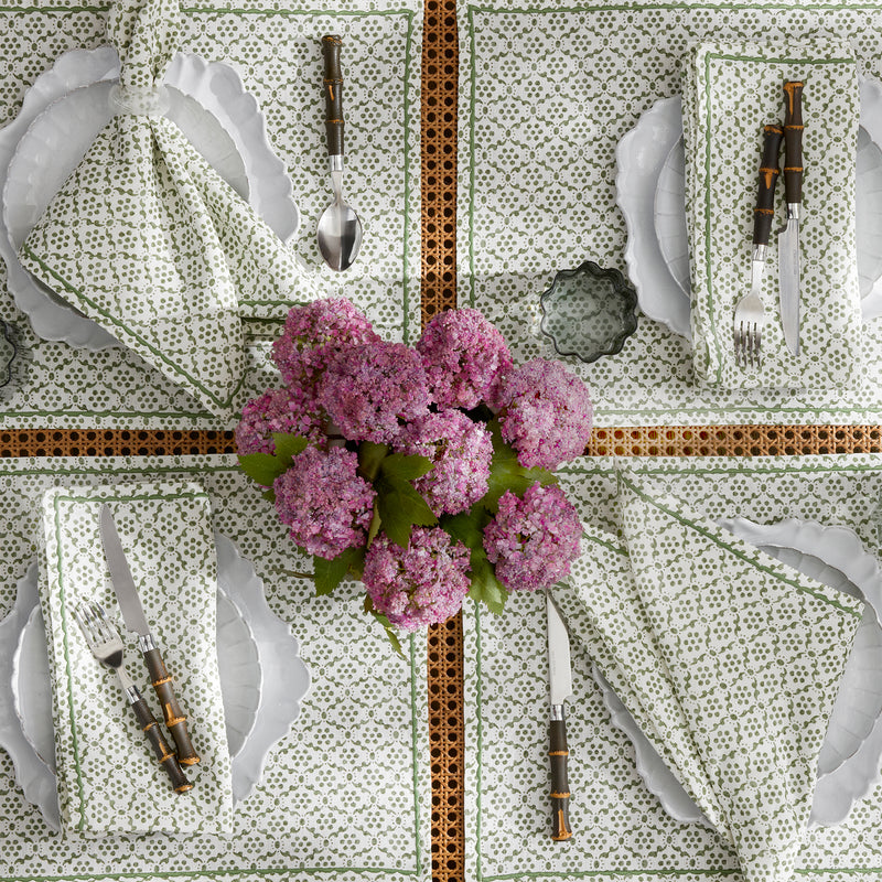 Laksha Placemat - set of 4 in Lapis - View 4