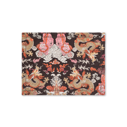 Chocolate persimmon Magic Mountain placemat.