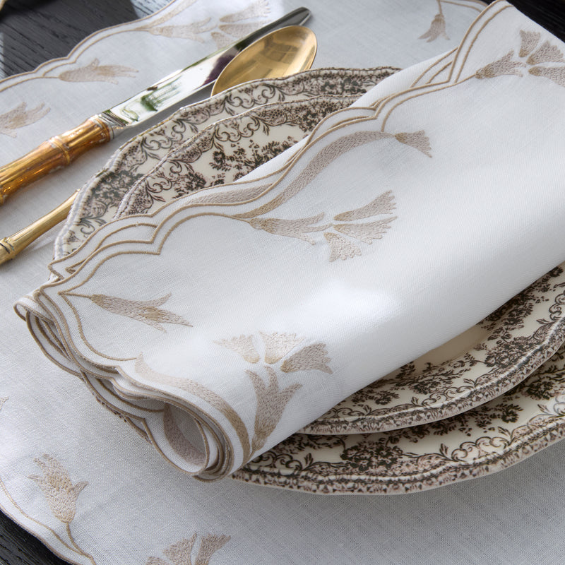 Marcella Napkin - set of 4 in Dune - View 4