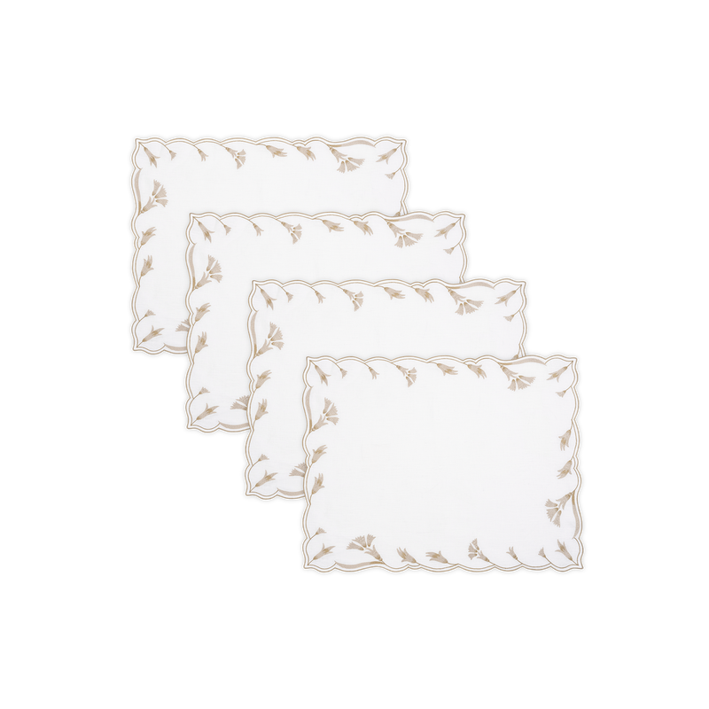 Marcella Placemat - set of 4 in Dune - View 1