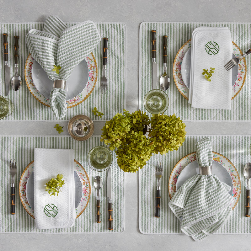 Matteo Napkin - set of 4 in Palm - View 3