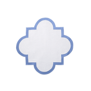 Azure blue Mirasol placemat.