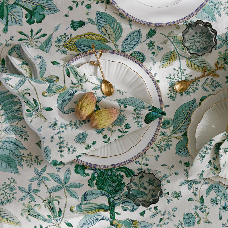 Pomegranate Placemat - set of 4 in Emerald - View 2