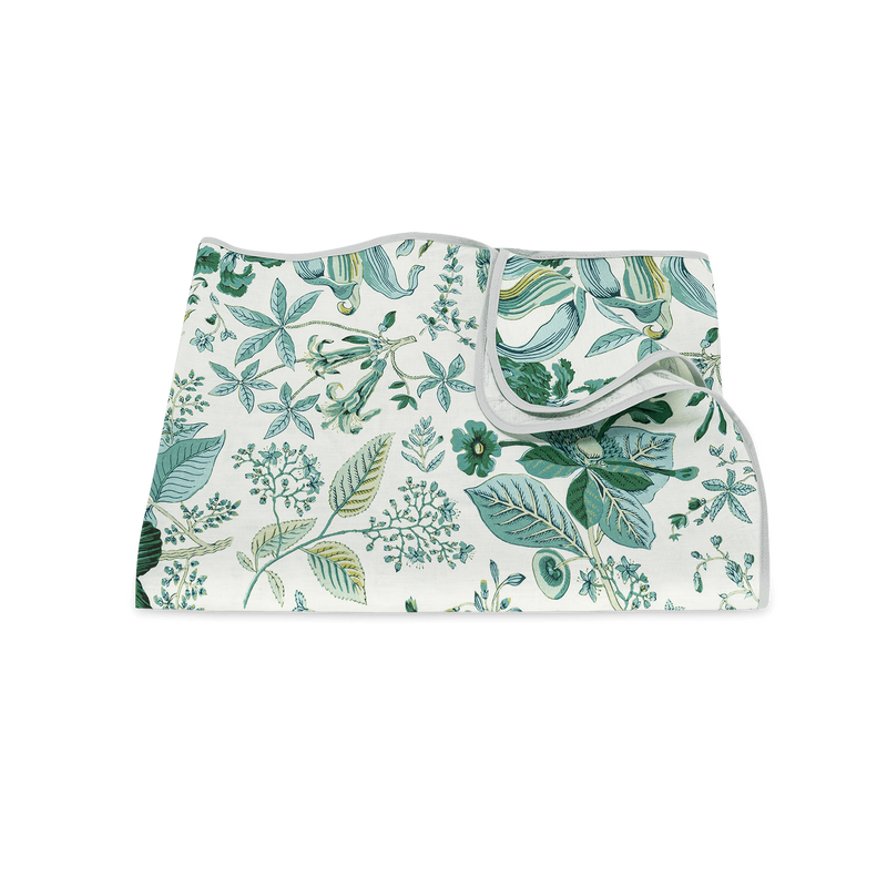 Pomegranate Tablecloth in Emerald - View 1