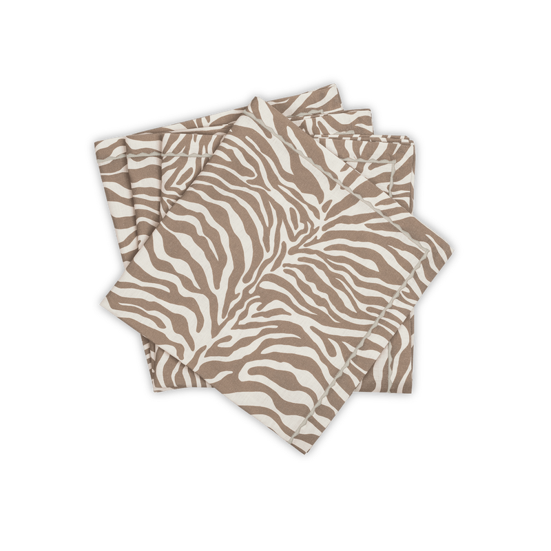 Regine Napkin - set of 4 in Coconut - View 1