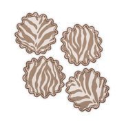 Tan Regine Cocktail napkin.
