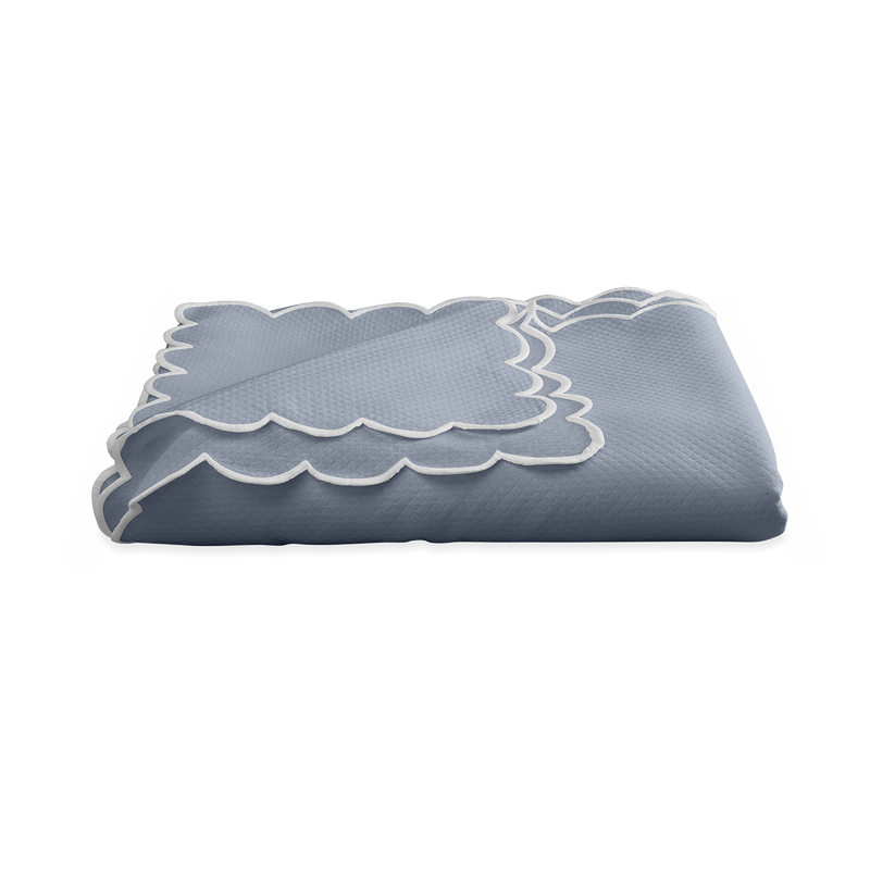 Savannah Gardens Tablecloth in Hazy Blue - View 1
