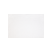 White Silencer oblong placemat padding.