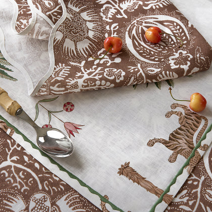 Tiger Palm Tablecloth