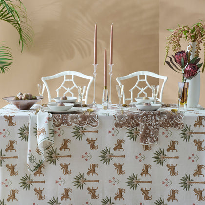 Tiger Palm Tablecloth