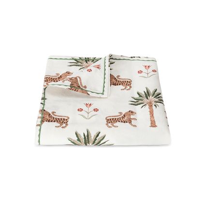 Amber Tiger Palm tablecloth.